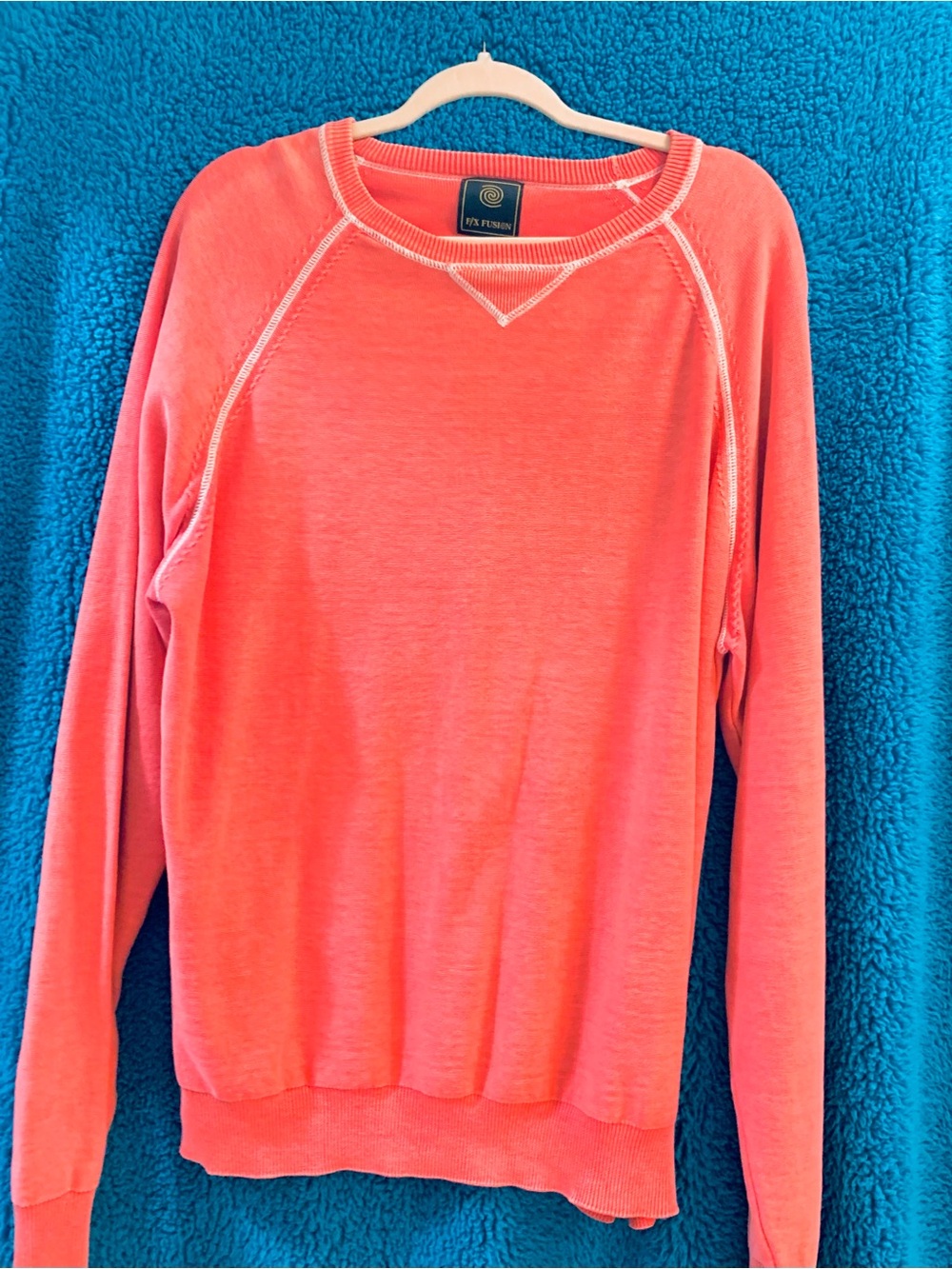 J. McLaughlin Coral Crewneck Sweater
